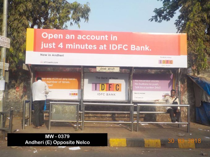 How to Book Hoardings in Mumbai, Best Advertise company on Andheri East Bus Stop in Mumbai, OOH Advertising, Outdoor ad company